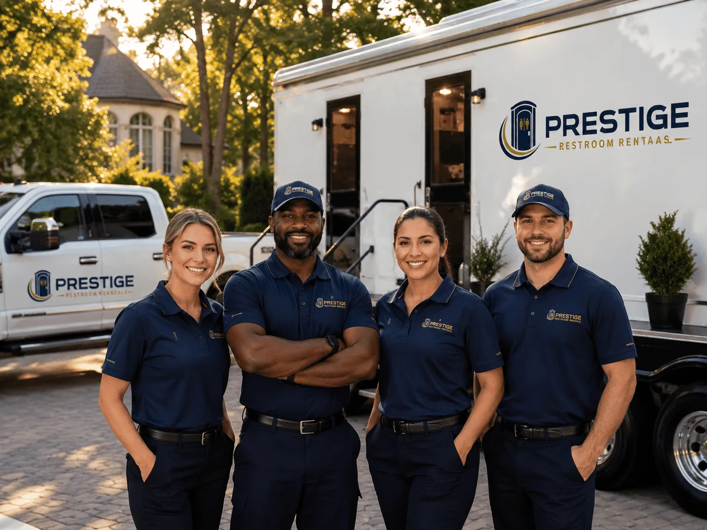 Trusted Luxury Portable Restrooms company in Teaberry, KY